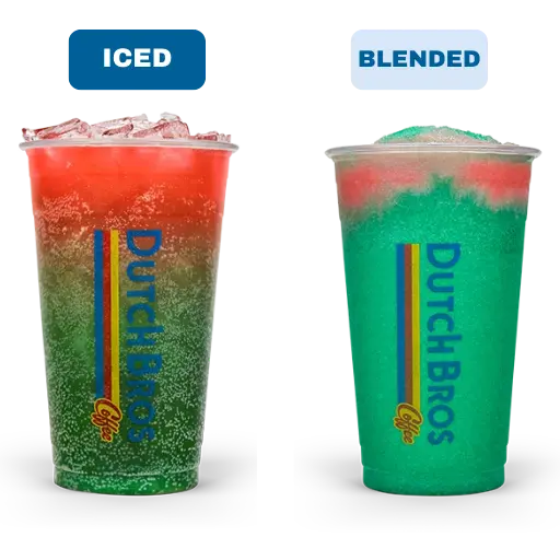 Dinosaur Egg Rebel ICED AND BLNEDED