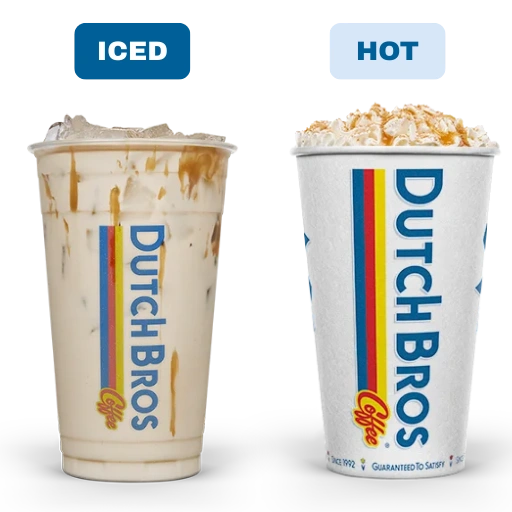 Golden Eagle Chai Breve iced and hot