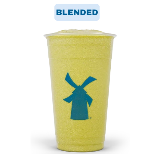 Green Apple Smoothie blended