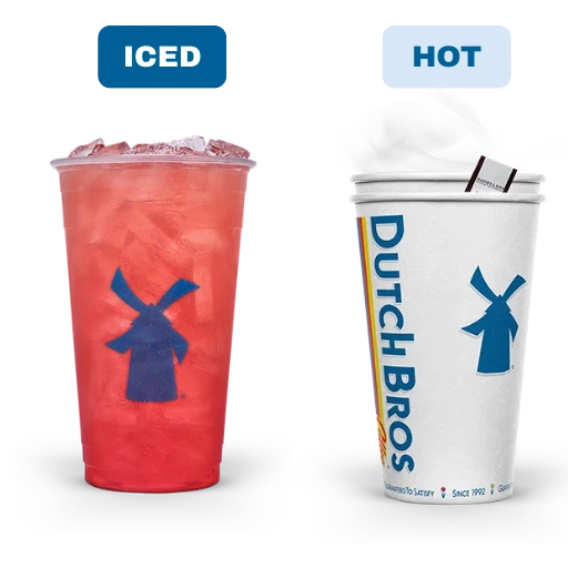 Strawberry Tea Iced and Hot