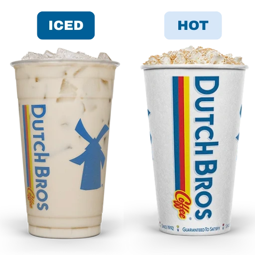 Vanilla Chai Latte iced and hot