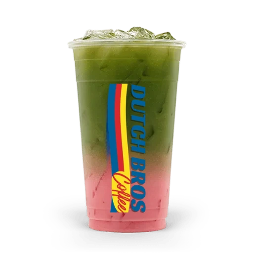 Raspberry Matcha Latte